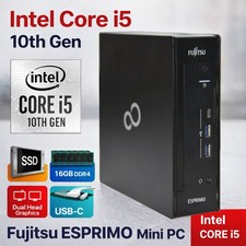 COMPUTER FSC I5-10Gen 16GB DDR4 250 GB M.2 SSD USB-C RS-232 WINDOWS 11 Q7010