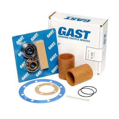 Gast K295 Lubricated Service Kit For 2065 Series Vacuum Pump, 12 Pieces