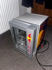 Red Bull Mini Cooler, Fully Functional, Interior Light, Great Condition, 15.5kg