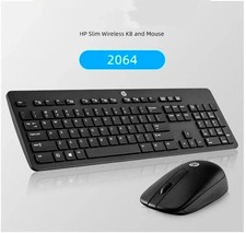 HP Slim Wireless Keyboard and Mouse Bundles Combo T6L04AA - NEW - US Seller