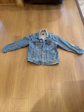 Vintage Dickies Classic Mens Size L Blue Jean Jacket.