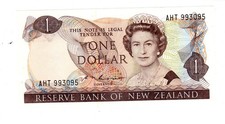 NEW ZEALAND NEW ZEALAND $1 DOLLAR ND BILL 1985-1989 P169 NEW UNC