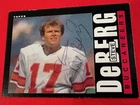 STEVE DeBERG 1985 TOPPS #169 TAMPA BAY BUCCANEERS AUTO/SIGNED