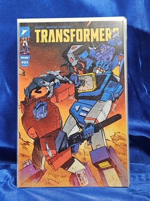 Transformers 3 Cover A VF/NM 9.0 Energon Universe 1st Print Image Comics Johnson