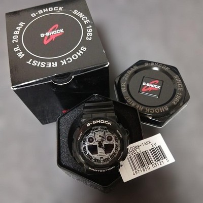 CASIO G-SHOCK 5081 Herren Digital Analog Kombination Schwarz Weiß Aus Japan
