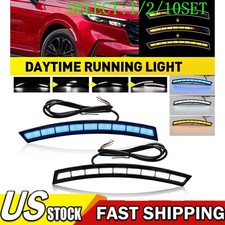 Led Drl Daytime Running Light Fog Lampside Light For Honda Cr-v Crv 23-24 110x