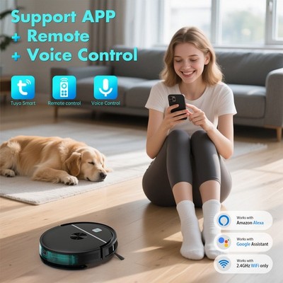 3500Pa Robot Vacuum Cleaners & Floor Care Wet And Dry Automatic Robot Vacuum Cle