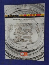 FA COMMUNITY SHIELD 2011 Manchester City v Manchester United Official programme