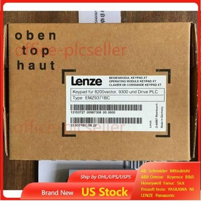 US Free TAX 1PCS NEW LENZE EMZ9371BC KEY PAD OPERATOR PANEL IN BOX EMZ9371BC