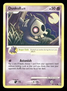 Duskull - 86/132 - Common - Secret Wonders - Pokemon Card - LP