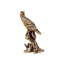 Messing Adler Statue Figur Vogelscheuche Outdoor Dekorationen Ornamente Statue