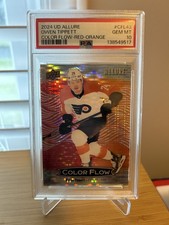 2024 Upper Deck Allure Owen Tippett Color Flow Red & Orange PSA 10 No. CFL43
