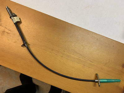1979 1982 MUSTANG ACCELERATOR THROTTLE CABLE NOS E0BZ-9A758-D