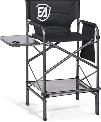 EVER ADVANCED Directors Chair 30.7 Makeup Side Table