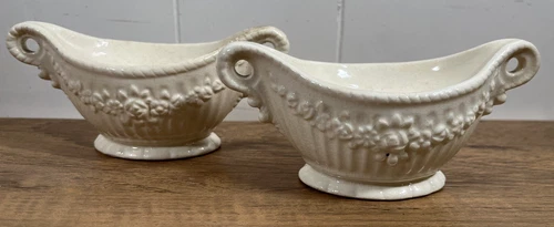 Set Of 2 Vtg White Rose Vase Candlestick Holders Tabletop Mantles Made In Japan