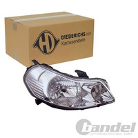 Diederichs Halogen Scheinwerfer Rechts Passend FüR Fiat Sedici | 6445880