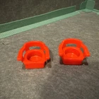 Vintage Fisher-Price Little People Play Family Camper #994 2 Chairs Orange/Red