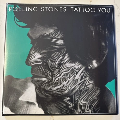 LAST COPY***CLEAR VINYL 2 LP ROLLING STONES DELUXE TATTOO YOU LP SEALED 180 GRAM