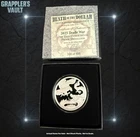 2025 Trade War - 1 oz .999 Silver Shield  Eagle vs Dragon - Compare @ $250++