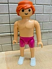 Playmobil sports character swimmer swimmer surfer 03 for custom rare vintage