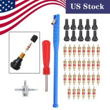 For Auto Tire Valve Core Tool Kit 43pcs Remover Puller Install Repair For Auto Tire Valve Core Tool Kit 43pcs Remover Puller Install Repair
