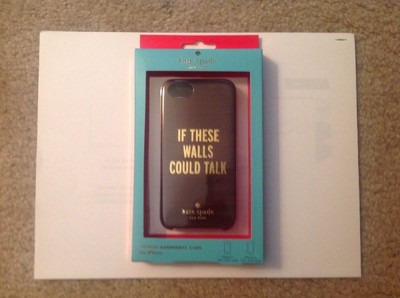 NeW Kate Spade iPhone 5/5s/SE ''If These Walls Could Talk'' Hybrid Hardshell Case