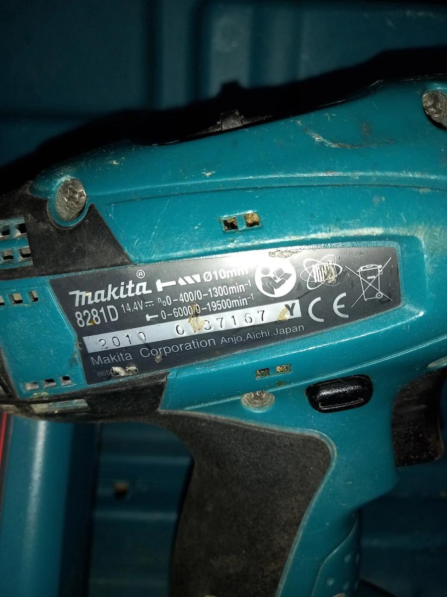makita 8281D 14.4V Cordless Hammer Drill eBay