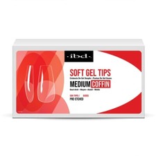 ibd Soft Gel Tips Box - Medium Coffin (504pcs...