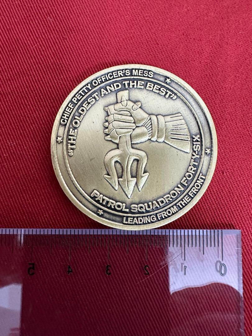最終価格US NAVYチャレンジ Challenge Coin Us Navy Vp-46 Patrol Unit | eBay