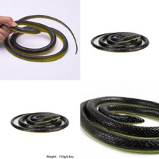 US 2 Pcs Fake Realistic Snake Lifelike Real Scary Rubber Toy Prank Party Joke