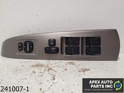 OEM 2004-2009 Toyota Prius 1.5L Master Power Window Switch I01B29071