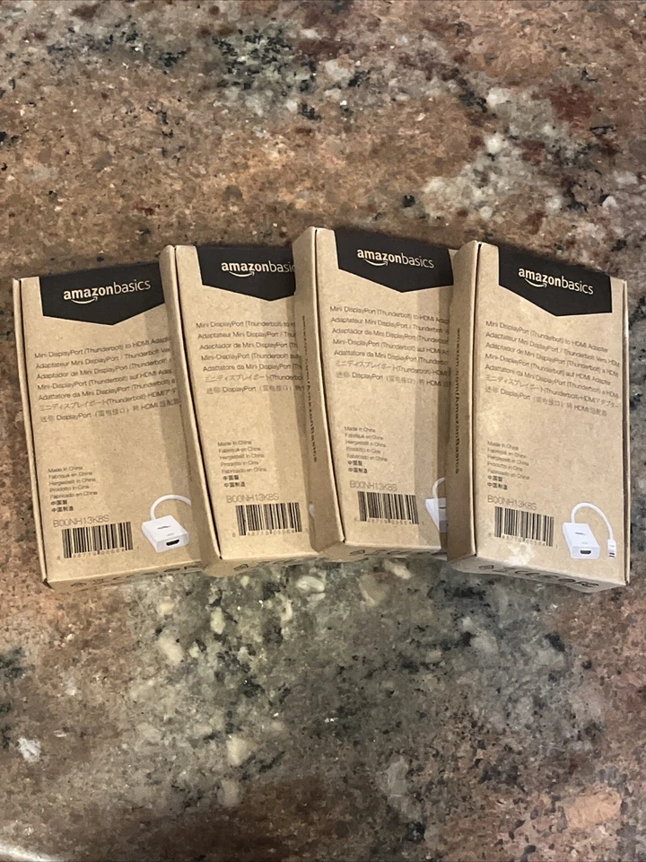 NEW! AmazonBasics Mini DisplayPort to HDMI Adapter,  4 Pack - Image 3 of 3