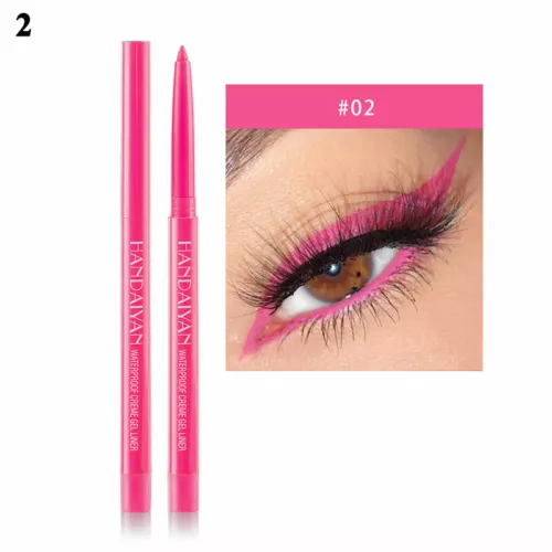 Matita eyeliner colorata 24 ore liquido alto pigmento lunga durata eye liner penna gel - Foto 51 di 110