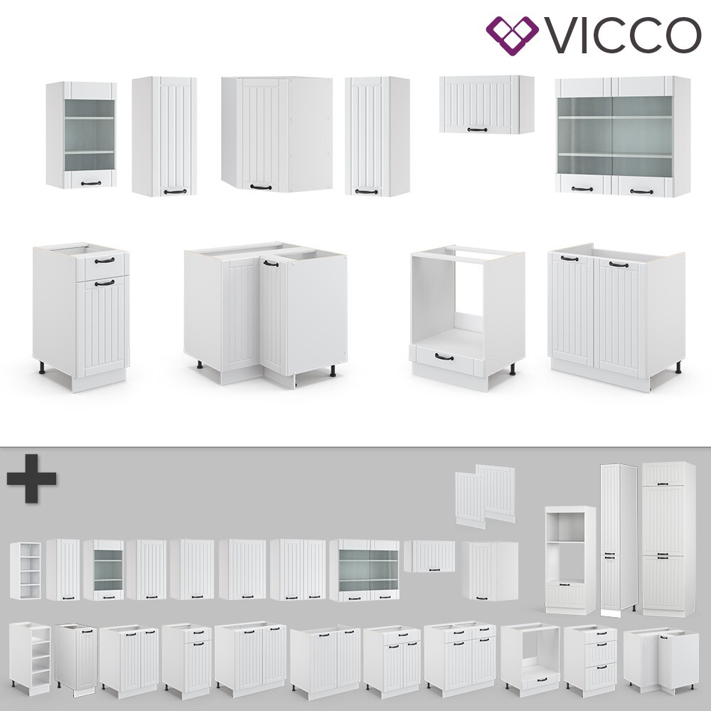 Test de la cuisine d'angle Vicco Fame-Line : efficacité et style rustique Test de la cuisine d'angle Vicco Fame-Line : efficacité et style rustique