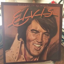 ELVIS PRESLEY LP Welcome To My World RCA  APL1-2274 NM/EX 1977