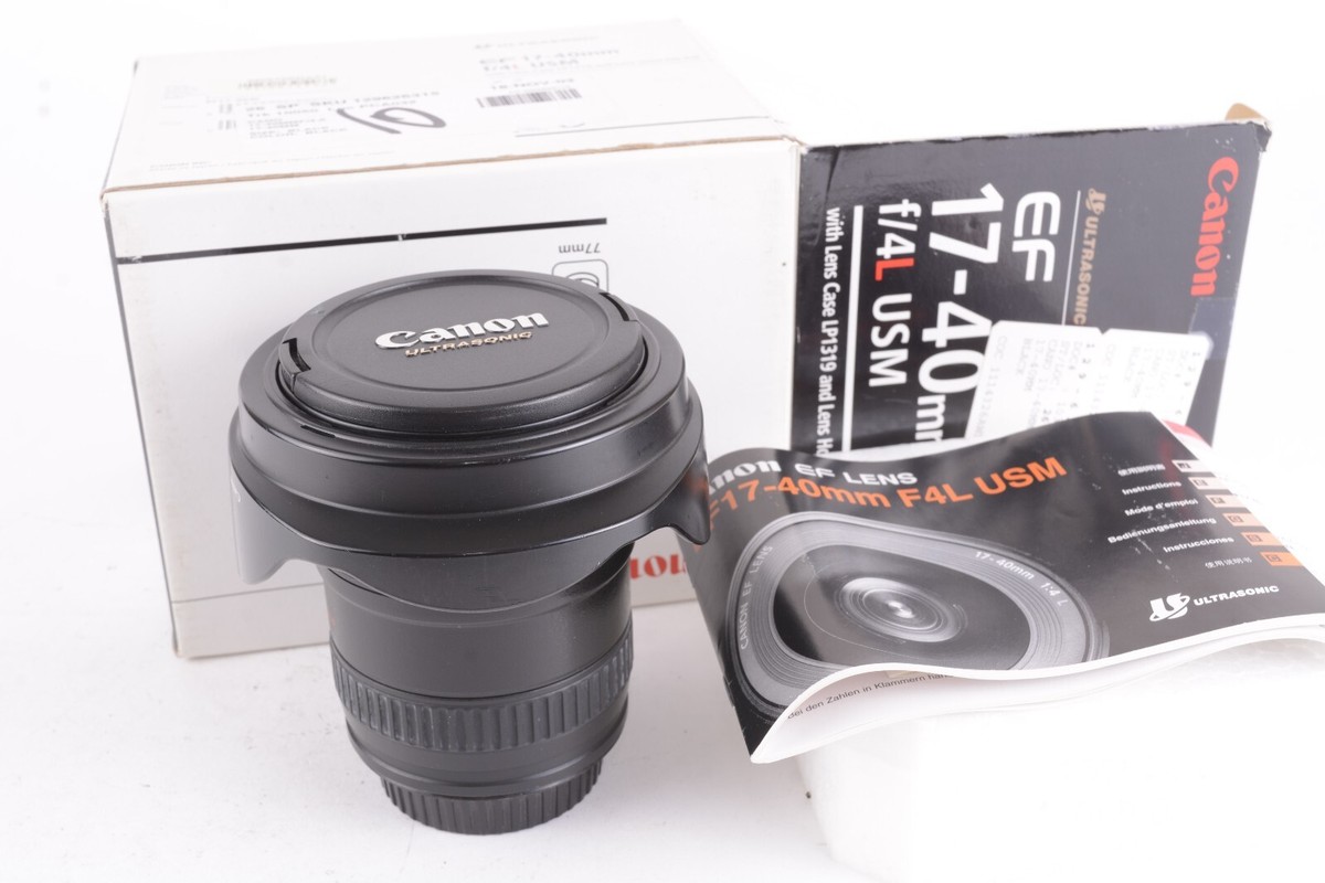 Canon EF 17-40mm f/4 L USM Zoom Lens - Black (8806A002) #Z Canon EF 17-40mm f/4 L USM Zoom Lens - Black (8806A002) #Z