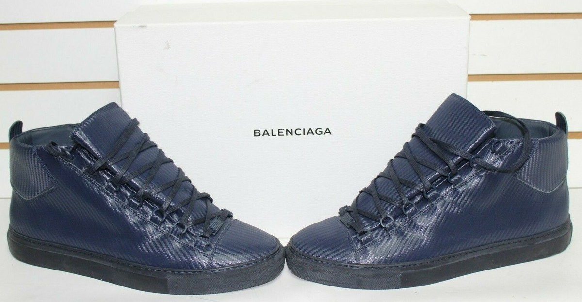 NEW BALENCIAGA HITOP LEATHER SNEAKERS US 11 EU 44 MENS NEW BALENCIAGA HITOP LEATHER SNEAKERS US 6 EU 39 MENS | eBay main image 4