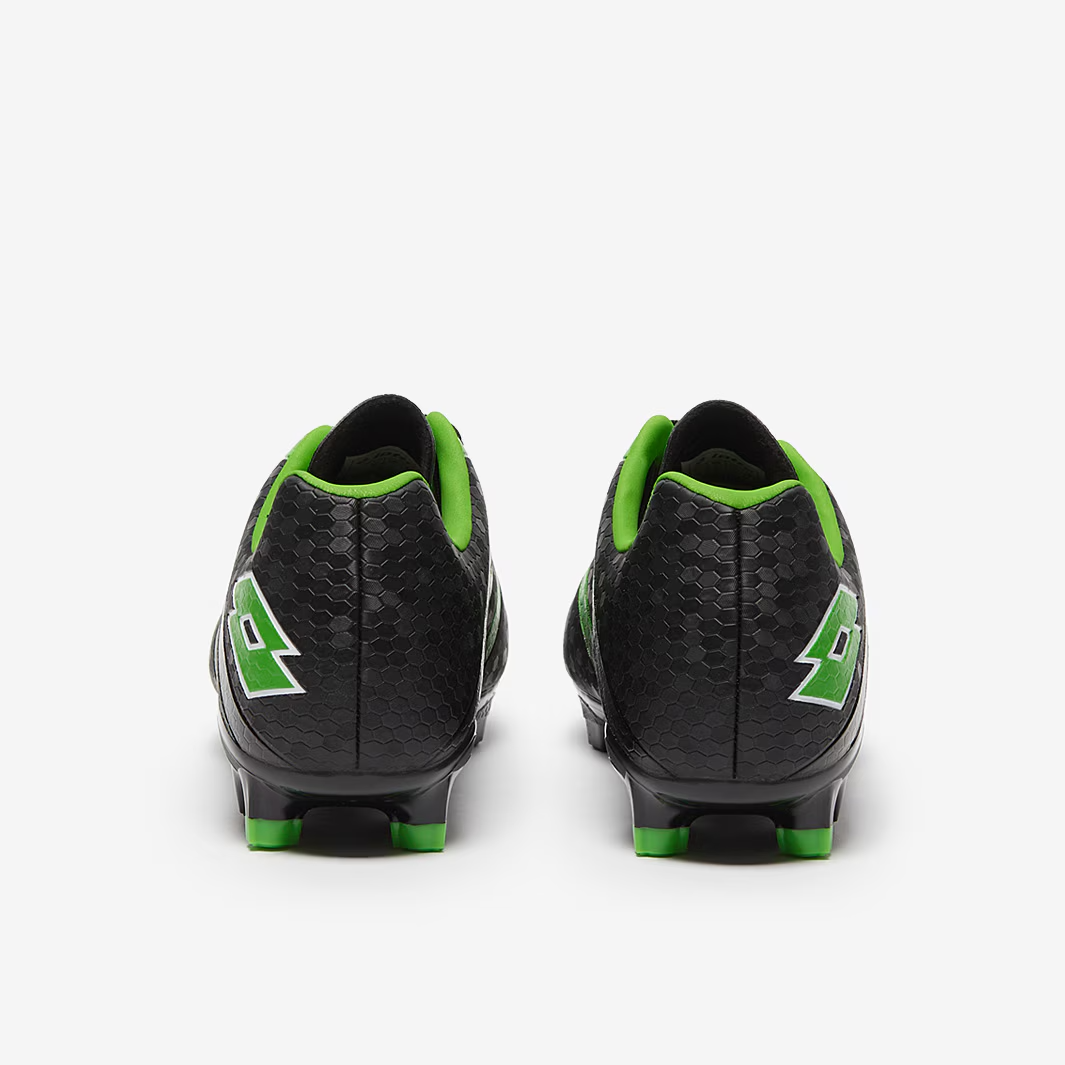 Lotto Maestro 700 V FG JR scarpe tacchetti calcio bambini nero classico verde 5 5 nuove con scatola
