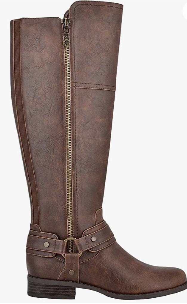 Brown HARLEA Tall Riding Boots Size 