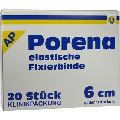 PORENA hochelast.Fixierbinde 6 cm 20 St
