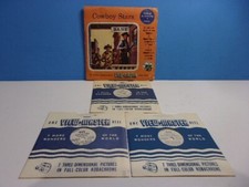 View-Master COWBOY STARS 3 Reels 950, 955, 960 Autry, Hopalong Cassidy Cisco Kid