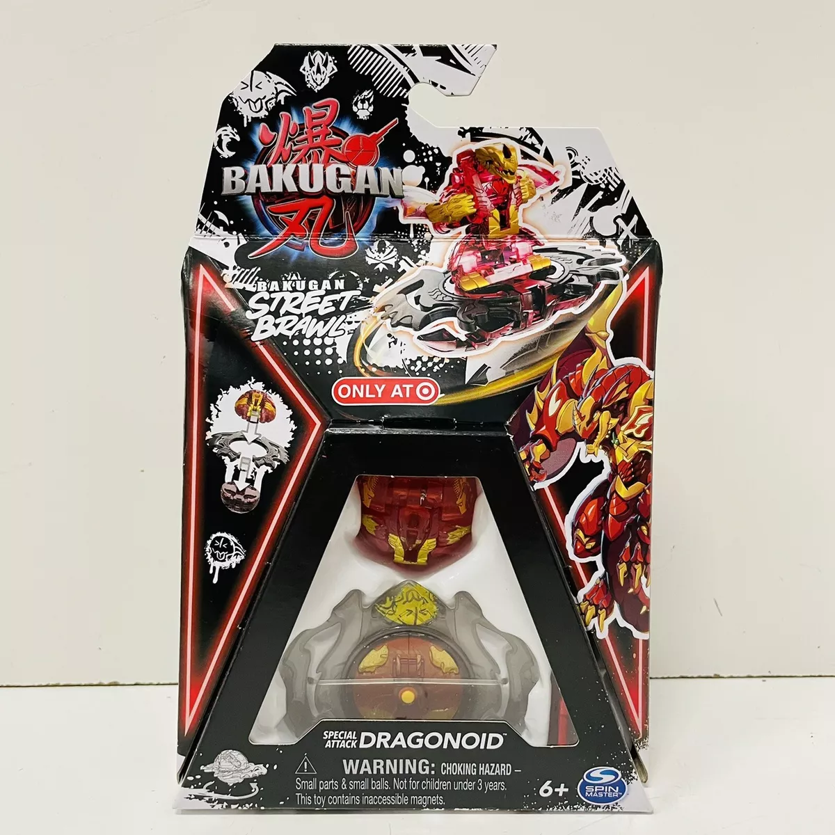 Bakugan 2023 Special Attack Single Figure Dragonoid Includes