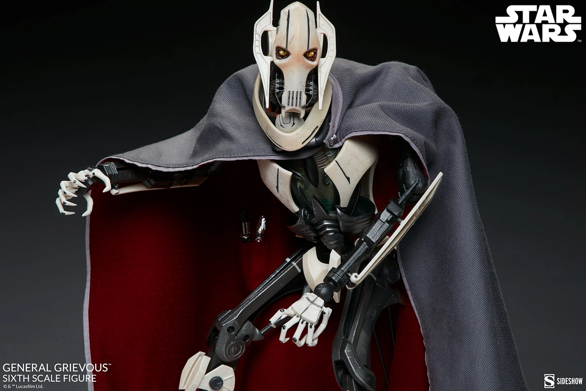 j*r様 Star Wars General Grievous 1/6 グリーバ STAR WARS~GENERAL GRIEVOUS~SIXTH SCALE FIGURE~SIDESHOW~MIB | eBay