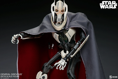 STAR WARS~GENERAL GRIEVOUS~SIXTH SCALE FIGURE~SIDESHOW~MIB | eBay