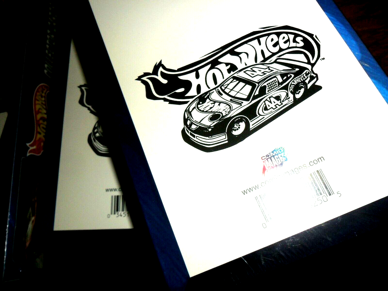 2 LOT 1999 Hot Wheels Sealed Trading Card Hobby 36 Pack Wax Box Comic Images - Picture 2 of 3