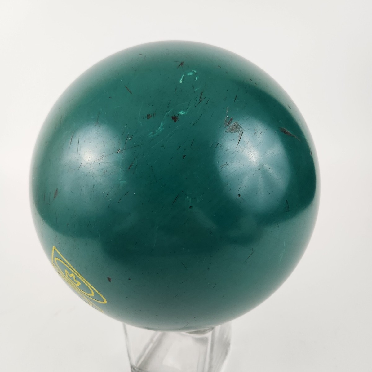 Brunswick TEAL RHINOPRO 15ポンド Brunswick Teal RHINO PRO Bowling Ball 15 lb 5 oz ~ Used