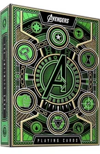 1 DECK Avengers Playing Cards GREEN Marvel Studios Theory11 Official Card Deck