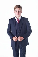Boys Suits 5 Piece Wedding Suit Prom Page Boy Baby Formal Party 3 Colours