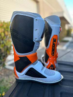 Gaerne SG-12 Boots - Orange/Grey/White | eBay