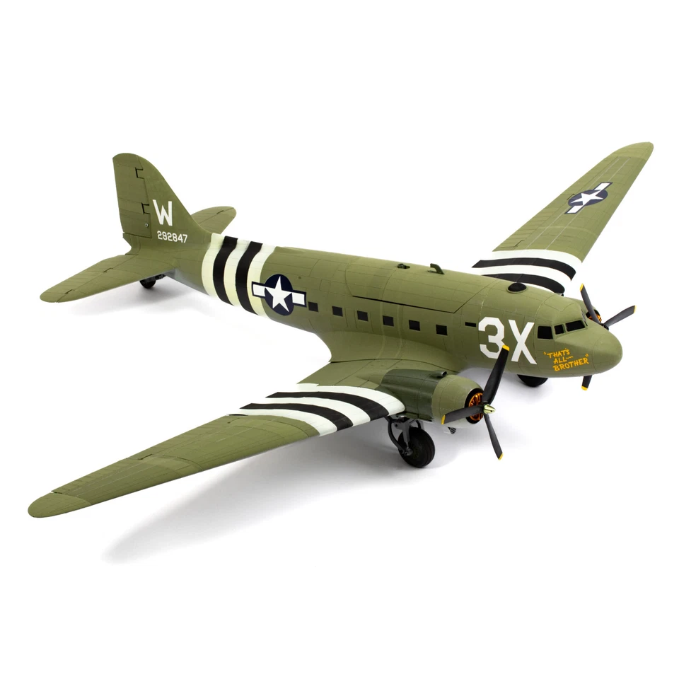 Douglas DC-3/C-47 1,57m/62in 3D Printed RC Plane 3dLabPrint Kit. - Bild 1 von 4